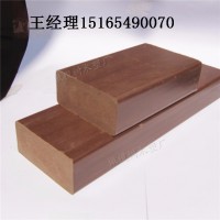 PE木塑实心方木40*90 户外桌面椅面 餐桌木塑板 复合防水材料户外 pe木塑地板