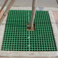 玻璃钢下水道盖板格栅安装方便